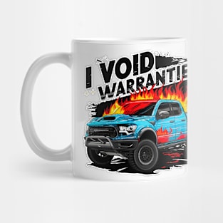 I void Warranties DIY Car Warranty ruined automotive Tee 3 Mug